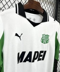 Maglia U.S. Sassuolo Calcio Away 2025/26 Versione Tifoso vista laterale