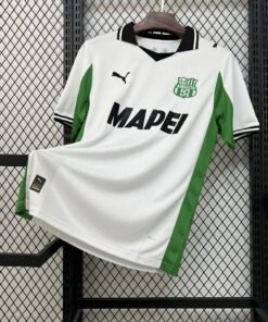 Maglia U.S. Sassuolo Calcio Away 2025/26 Versione Tifoso vista frontale completa