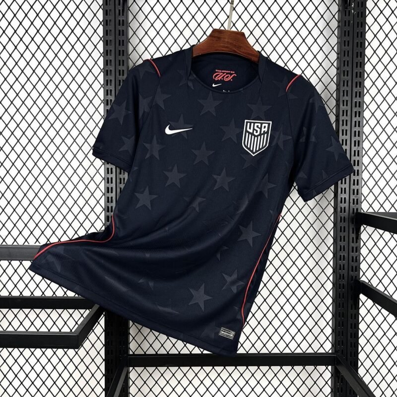 Maglia USA Away 2024/25 Versione Tifoso vista frontale completa