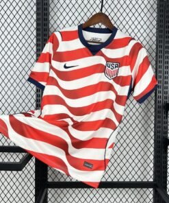Maglia USA Home 2024/25 Versione Tifoso vista frontale completa