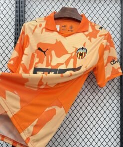 Maglia valencia retro - Maglia Valencia Home 2025/26 Retro vista laterale