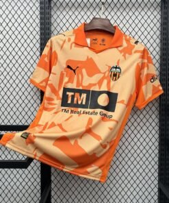 Maglia valencia retro - Maglia Valencia Home 2025/26 Retro vista frontale completa