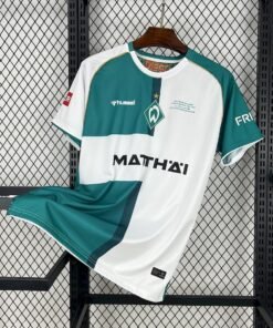 Maglia Werder Bremen Home 2025/26 Versione Tifoso vista frontale completa