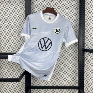 Maglia Wolfsburg Away 2025/26 Versione Tifoso vista frontale completa
