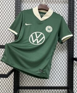 Maglia Wolfsburg Home 2025/26 Versione Tifoso vista frontale completa