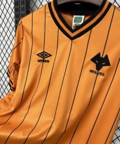 Maglia wolves retro - Maglia Wolves Home 1985/86 Retro vista laterale