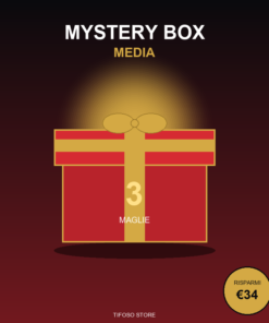 🎁🎁 Mystery Box MEDIA - 3 Maglie Sorpresa Top Europa - immagine prodotto premium