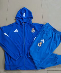 Tuta Real Madrid 2025/26 Blu Lago - vista quarta