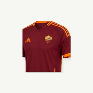 Foto Real Maglia AS Roma Home 2025/26 Senza Sponsor – Versione Tifoso