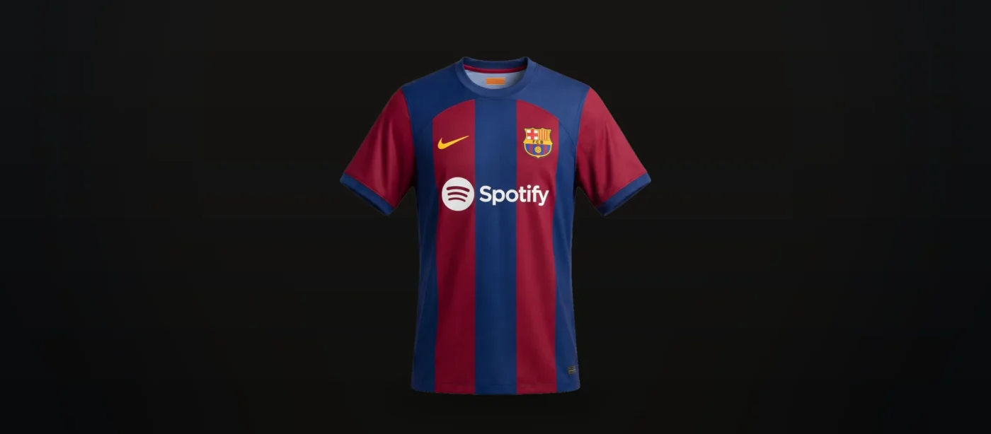 Visual creativo Tifoso per Maglia Barcellona Home 2025/26 – Versione Tifoso