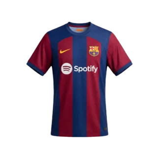 Maglia Barcellona Home 2025/26 versione tifoso — vista frontale senza sfondo