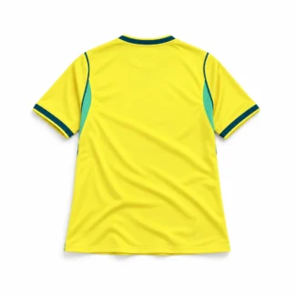 Primera camiseta Brasil 2026 — vista trasera sobre fondo blanco