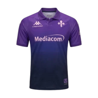 maglia fiorentina special 2025/26 viola fronte con il giglio e sponsor Mediacom