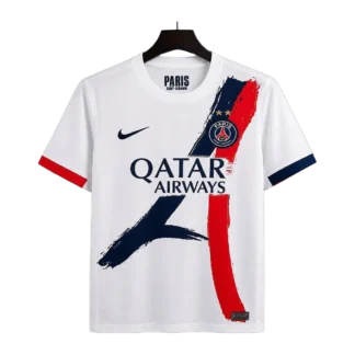 Maglia Paris Saint-Germain Away 2025/26 versione tifoso — vista frontale senza sfondo