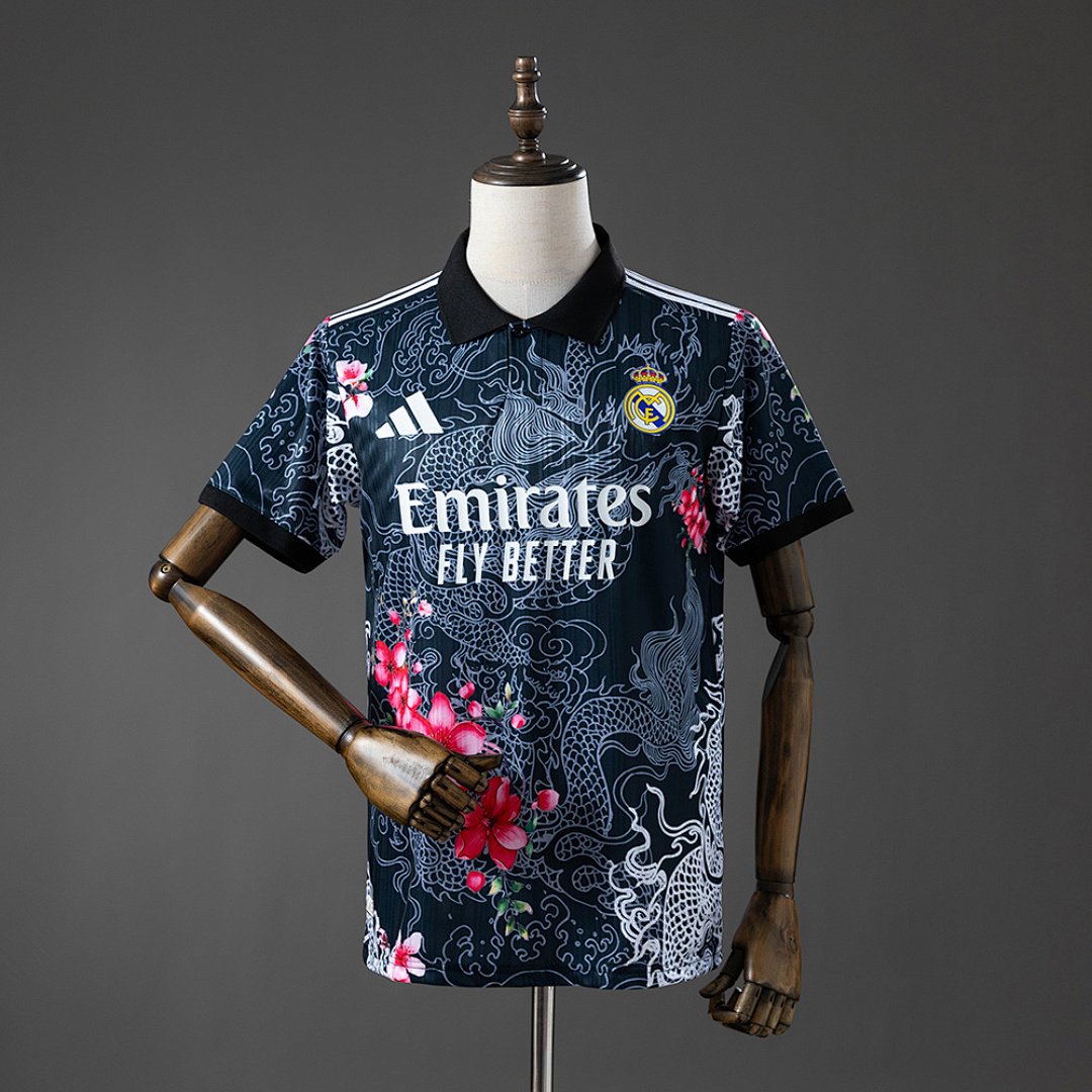 Maglia Real Madrid Special Edition Nera 2025/26 - vista frontale