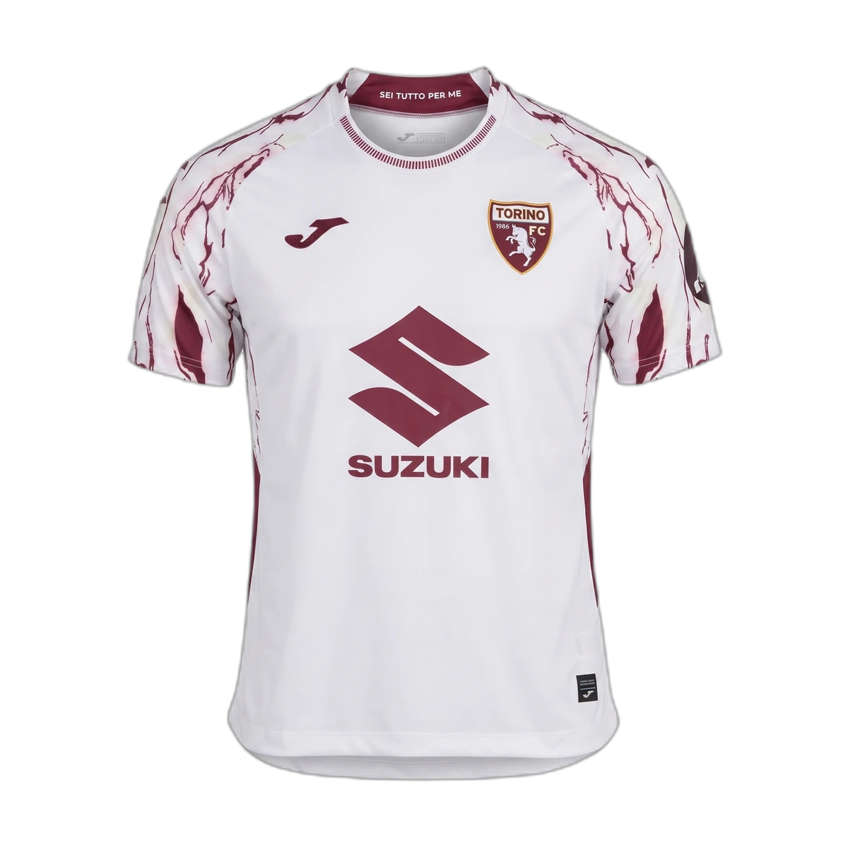 maglia torino away 2025/26 vista frontale