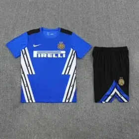 Conjunto Entrenamiento Manga Corta Inter Celeste 2026/27 — Vista frontal