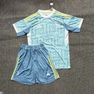 Completo Juventus Away 2025/26 maglia e pantaloncini fronte
