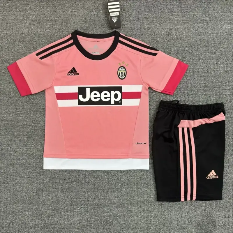 Conjunto Juventus Rosa Niño 2015/16