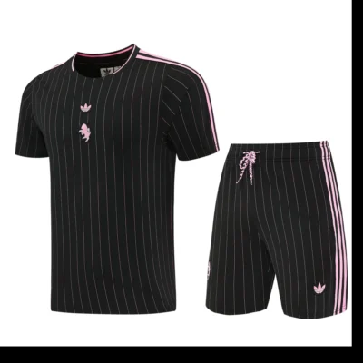 Conjunto Entrenamiento Manga Corta Juventus Negro 2026/27