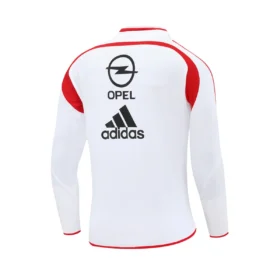 Sudadera Milan Blanca Retro Media Cremallera 2004/05 — Foto 5