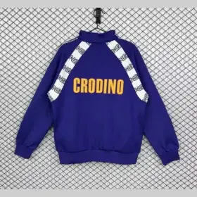 Chaqueta Fiorentina 1986/87 Retro Morada Crodino — Foto 2