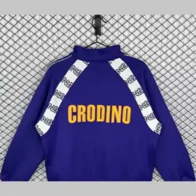 Chaqueta Fiorentina 1986/87 Retro Morada Crodino — Foto 3