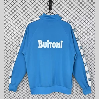 Foto Real Giacca Napoli Retro Buitoni Azzurra – Versione Tifoso