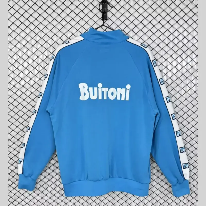 Giacca Napoli Retro Buitoni Azzurra - vista posteriore