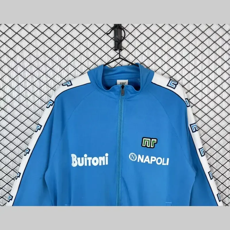 Giacca Napoli Retro Buitoni Azzurra - dettaglio dello stemma
