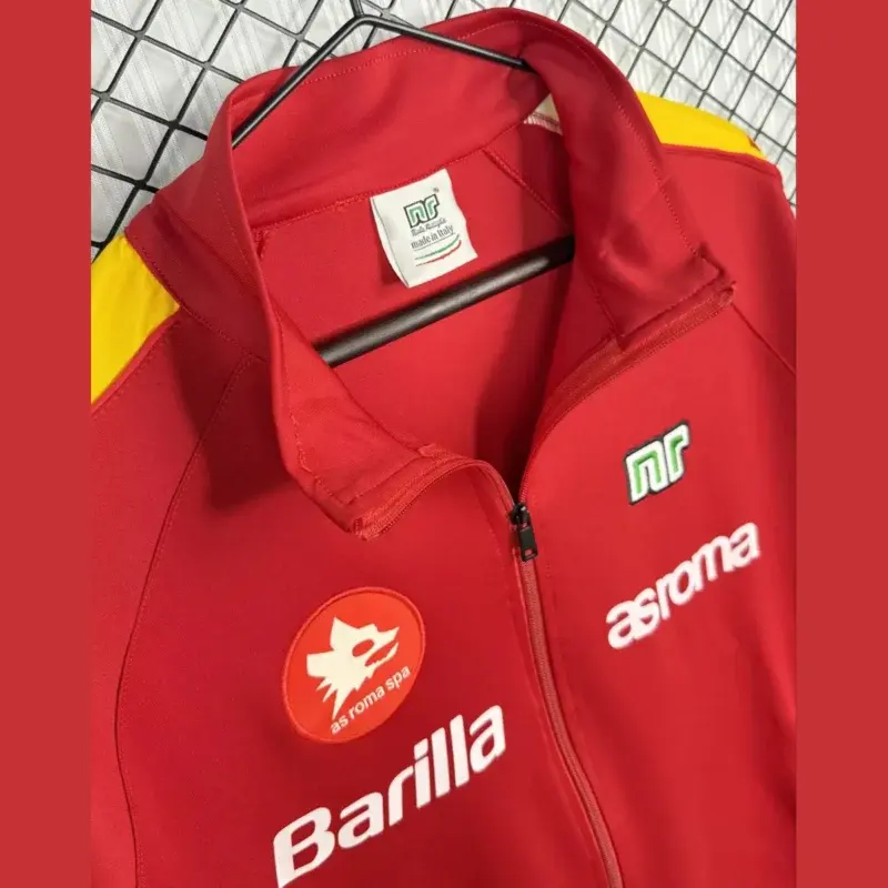 Giacca Roma 1988/89 Retro Rossa Barilla - dettaglio dello stemma