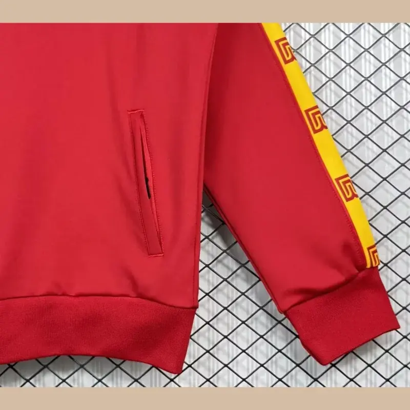 Giacca Roma 1988/89 Retro Rossa Barilla - vista laterale