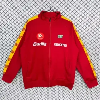 Giacca Roma 1988/89 Retro Rossa Barilla - vista frontale