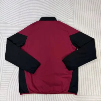 Foto Real Maglia Roma Bordeaux Nera 2026/27 – Tifoso
