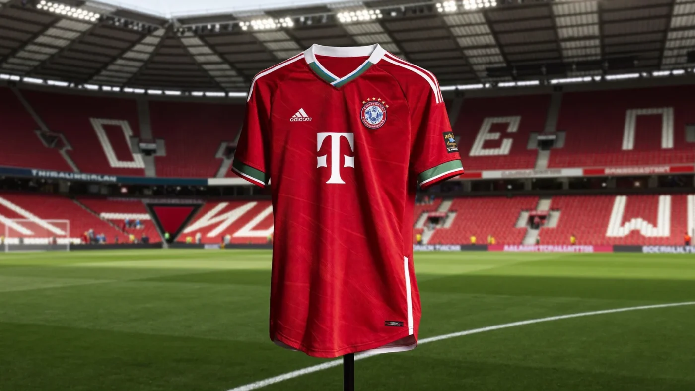 La maglia rossa della Bundesliga allo stadio - Tifoso Store