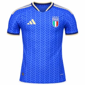 Camiseta Italia Primera Equipación Mundial 2026 – Jugador — vista frontal, presentación comercial