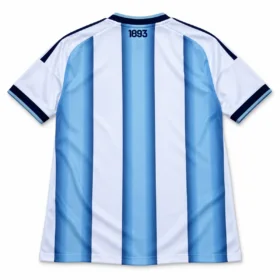 Prima Maglia Argentina Mondiale 2026 — vista posteriore, presentazione commerciale