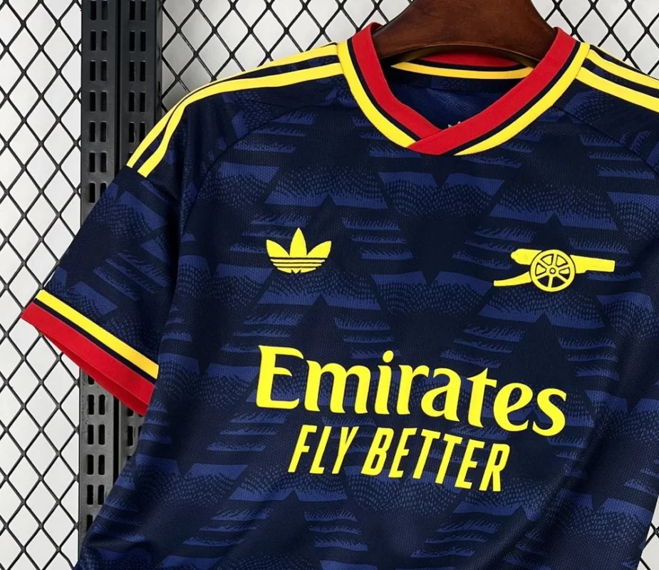maglia arsenal away 2026 dettaglio 3
