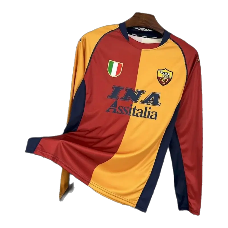 Maglia Manica Lunga Roma 2001/02