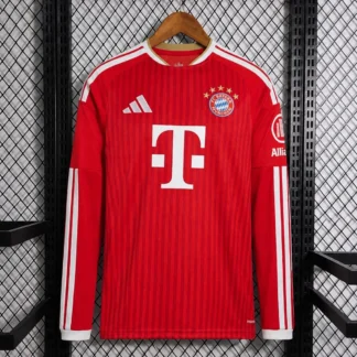 Maglia Bayern Monaco Home 2026/27 Manica Lunga - Versione Tifoso