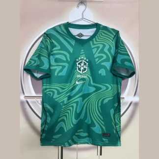 maglia da portiere brasile verde 2026/27 versione tifoso vista frontale TIFOSO STORE
