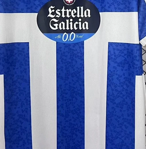 maglia deportivo la coruna home dettaglio grafica