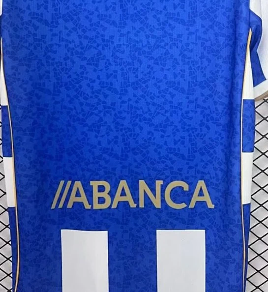 maglia deportivo la coruna home dettaglio retro