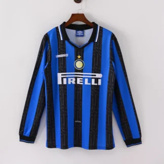 Maglia Inter 1997/98 home manica lunga fronte