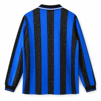 Camiseta Manga Larga Inter 1997/98 – vista posterior, presentación virtual basada en el producto