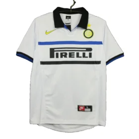 Camiseta Inter Blanca 1998/99 – Segunda Equipación — Vista frontal