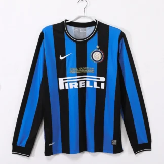 Maglia Inter 2009/10 manica lunga fronte