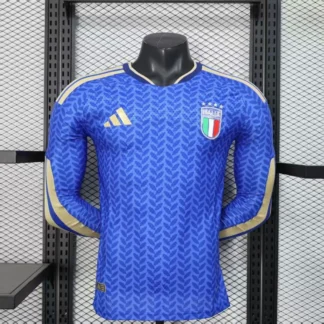maglia italia home mondiale 2026 manica lunga vista frontale TIFOSO STORE