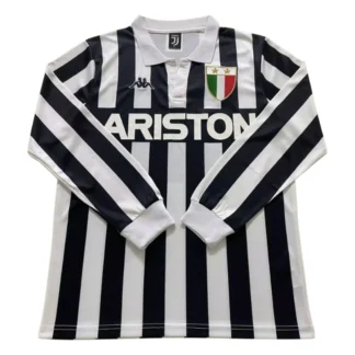 Maglia Juventus Ariston manica lunga 1984/85 versione tifoso fronte