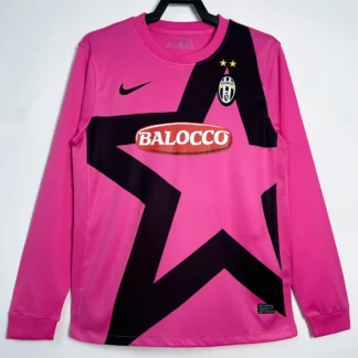 Maglia Juventus Balocco rosa 2011/12 manica lunga versione tifoso fronte